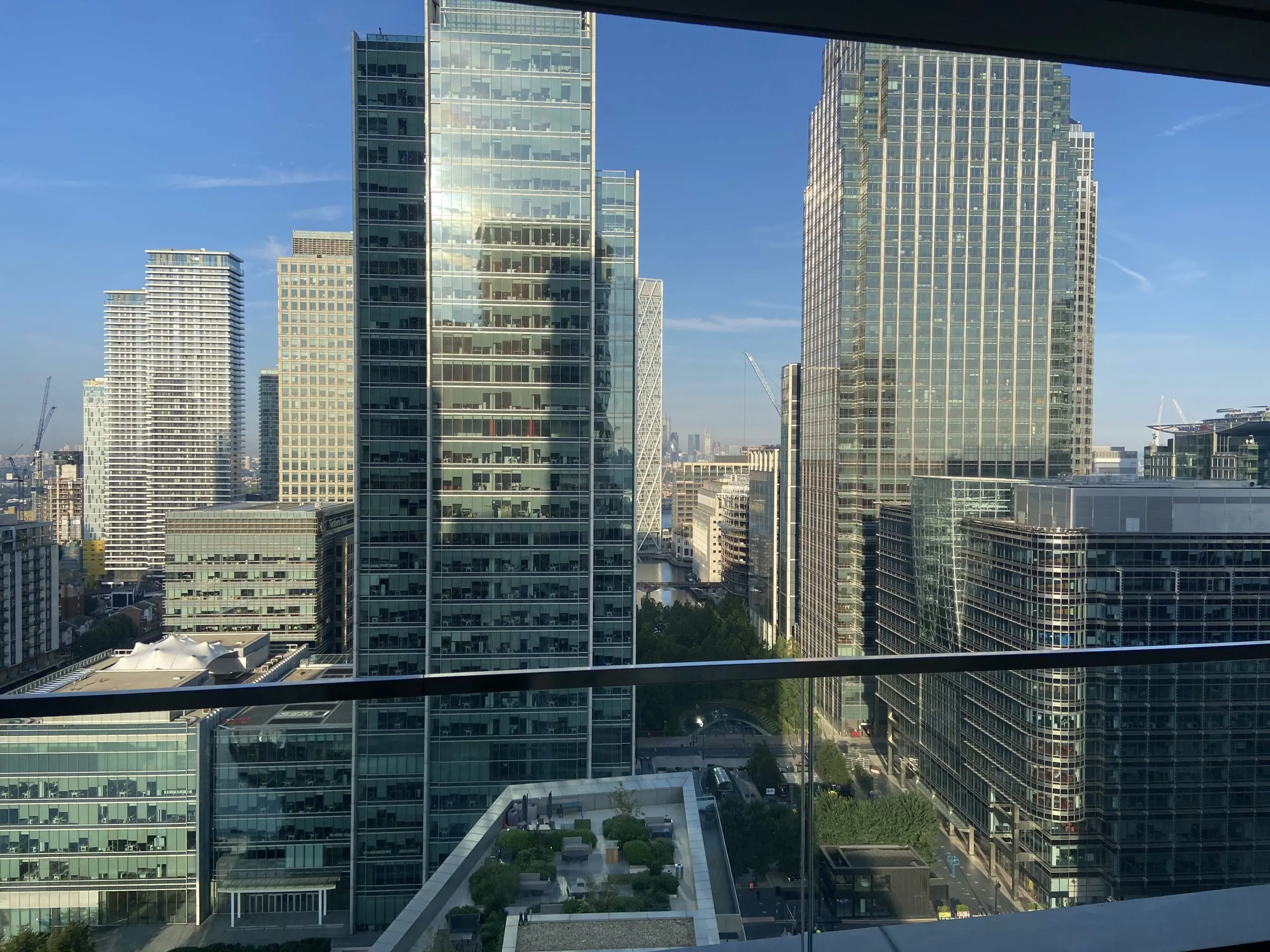 Ten park drive, canary wharf, london, views