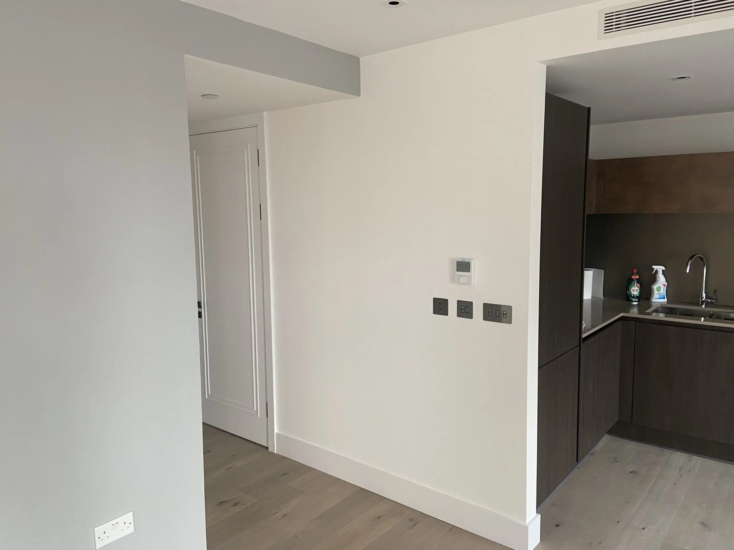 reception feature wall nine elms london