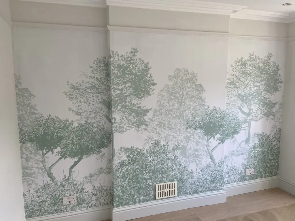 Sian Zeng Hua Trees Wallpaper Mural